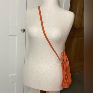 Chic Orange Crossbody Bag